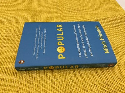 Popular Mitch Prinstein Paperback Psychology Happiness Success Relationships