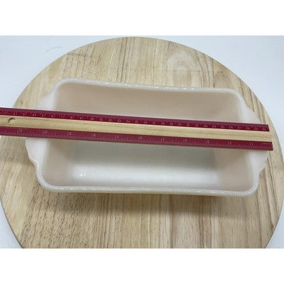 Vintage Fire-King Copper Tint Loaf Pan Milk Glass Baking Dish Oven Ware Made USA