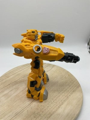 TRANSFORMERS Power Bots BUMBLEBEE Lights Sounds WORK 10" Action Figure 2009