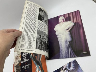 Vintage Hollywood Then & Now Magazine Lot 3 Marilyn Monroe August 1987 Tribute