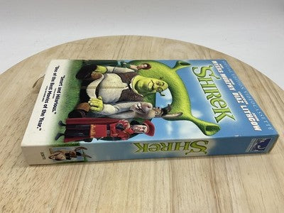 Shrek Special Edition VHS 2001 DreamWorks Animated Family Movie PG Videocassette