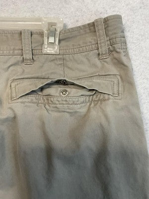 Old Navy Pants Mens 36x32 Beige Loose Khakis Relaxed Fit Straight Leg Casual