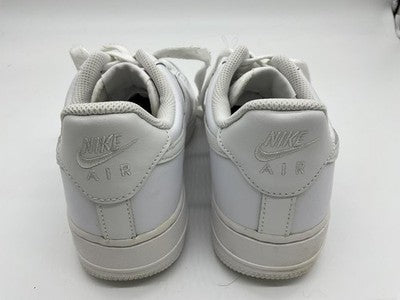 Nike Air Force 1 Shoes Womens Size 7.5 White Leather Low Top Sneakers DD8959-100