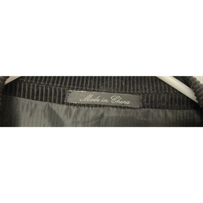 Zagato Signature Collection Sport Coat Men 50 Black Corduroy 3-Button Lined