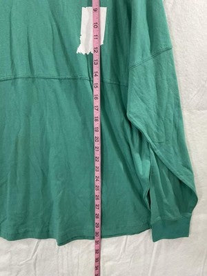 Royce Brand Shirt Womens Medium Seafoam Indiana Spirit Jersey Long Sleeve Top