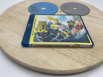 The SpongeBob Movie Sponge Out Of Water Blu-ray + DVD 2015 PG Paramount Movie
