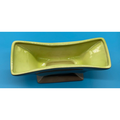 Royal Windsor Purple & Green Ceramic Planter 11.5" x 4.5" Vintage 11.5'' X 4.5''