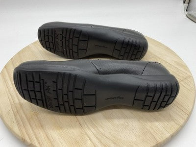 Easy Street Comfort Wave Shoes Womens Size 8 Black Loafers Casual Slip On