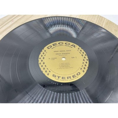 Vintage Andres Segovia LP Sonata Romantica Platero And I Classical Guitar Decca