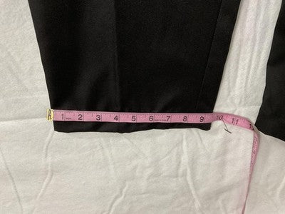 Pacific Uniform Pants Mens 38x32 Black Guard Security 100% Polyester Trousers