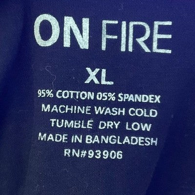 On Fire Tank Dress Womens XL Black Melanin Queen Graphic Sleeveless Mini