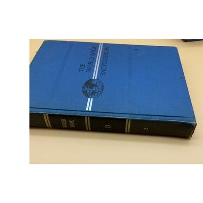 1961 World Book Encyclopedia Vol 2”B”, Vintage Hardcover, Field Enterprises