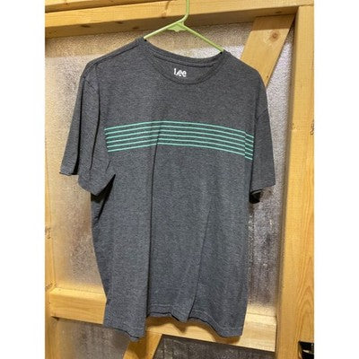 Lot of 2 Men's Tees: LEE Pima Cotton & NIKE Graphic "More Money" Size Large