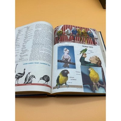 1961 World Book Encyclopedia Vol 2”B”, Vintage Hardcover, Field Enterprises