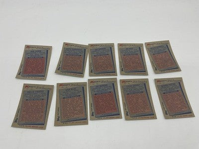 1982 Topps Kmart 20th Anniversary MVP Baseball 10 Cards10 MLB Stars Carew VTG