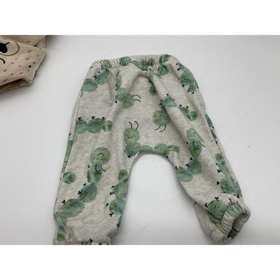 Old Navy Kit Pearl Pants Lot Baby Unisex 3-6 Months Crawler Joggers Bear Print