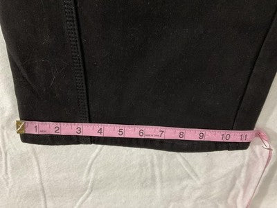 Emmioo Pants Womens 2XL Black Fleece Lined Chino Stretch Relaxed Fit Pockets