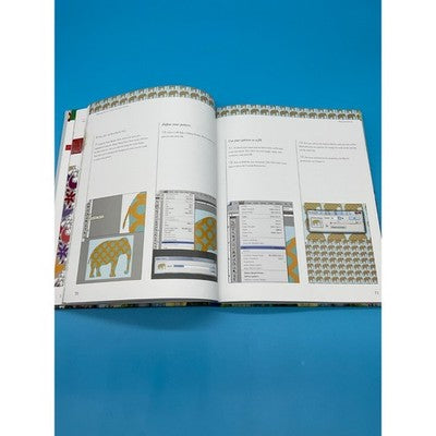 Fabric Printing & Design Book by Laurie Wisbrun 2012 Hardcover DIY Guide