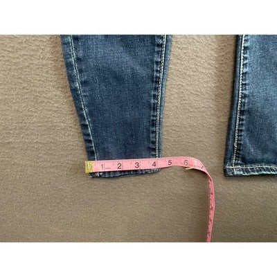 Distressed Skinny Jeans Size 3 Ripped Distressed Stretch Denim Retro