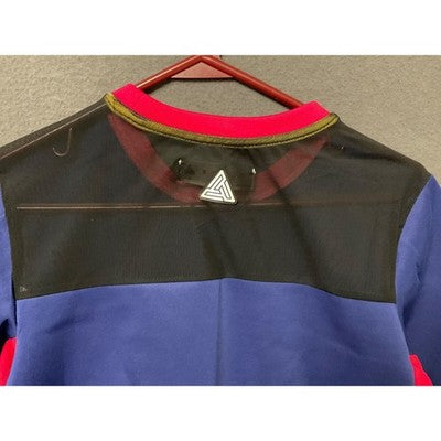 Black Pyramid Colorblock Cropped Pullover Sweatshirt Womens XS NTW Retail $68