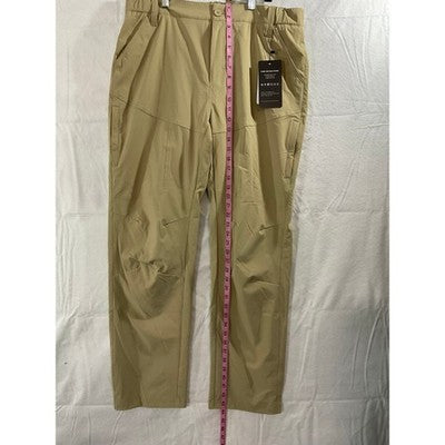 Fioboc Performance Pants Mens 2XL Khaki New Tactical Hiking Outdoor Trousers