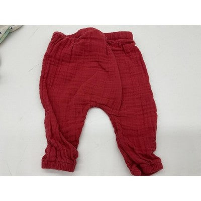 Old Navy Kit Pearl Pants Lot Baby Unisex 3-6 Months Crawler Joggers Bear Print