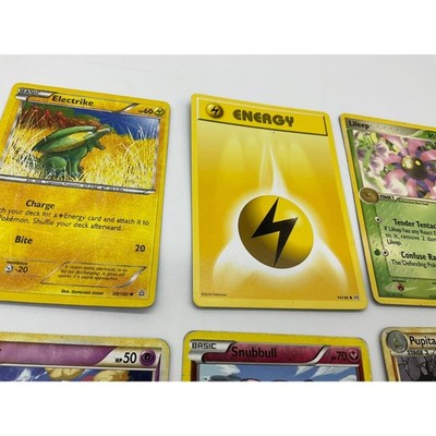 Pokemon Trading Card Lot 8pc Koffing Solrock Snubbull Pupitar Lileep Mixed Sets