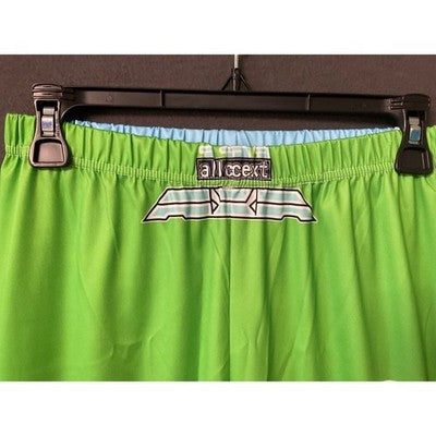 Unisex Multi Color PANTS M Retro 90s Jogger Elastic Waist Y2K Baggy