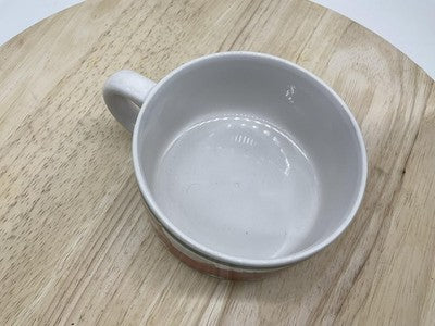 Vegetable Tomato Garlic Onion Ceramic Soup Mug Bowl With Handle Kitchen Decor
