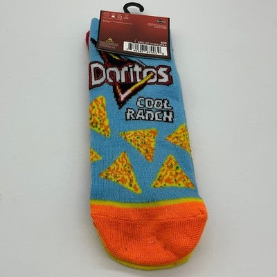 Doritos Ankle Socks Unisex OSFM Red Blue 2-Pack Nacho Cheese Cool Ranch Novelty