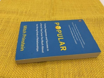 Popular Mitch Prinstein Paperback Psychology Happiness Success Relationships