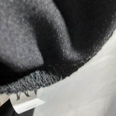 Dress Juniors 3 Black Mini Shift Long Sleeve White Bow Front Casual Party