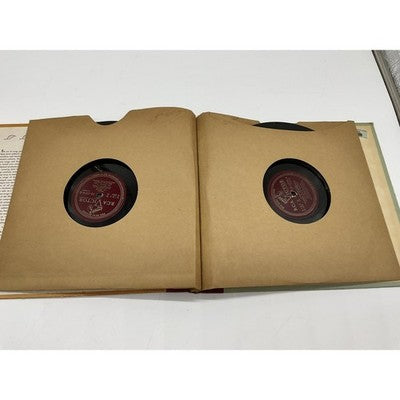 Vintage RCA Victor Golden Moments Of Song Jan Peerce 78 RPM Album Classical