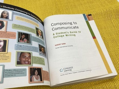 Composing To Communicate Student's Guide College Writing Robert Saba Cengage