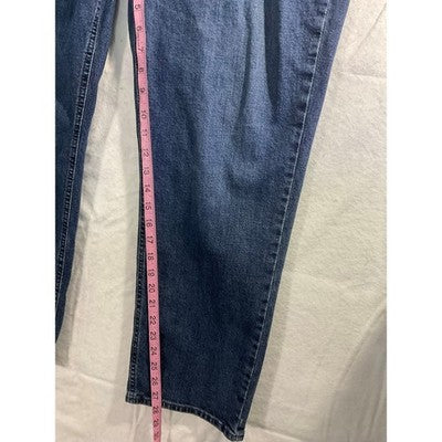 Signature by Levi Strauss & Co S67 Athletic Jeans Mens 40x28 Blue Stretch Denim
