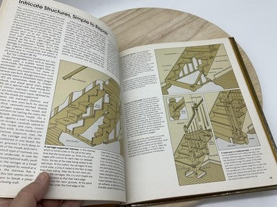 Vintage Floors And Stairways Time-Life Home Repair Brown Hardcover 1983