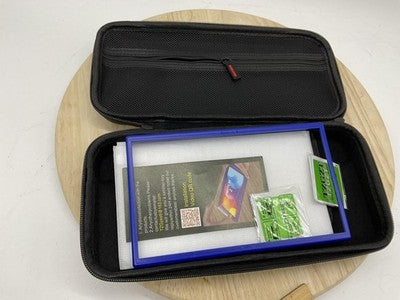 Nintendo Switch Carrying Case Black Hard Shell Travel Bag Game Card Holder TZGZT