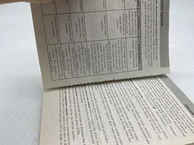 Ford Edge 2010 Owner's Manual Book OEM Original Owners Guide Yellow Cover