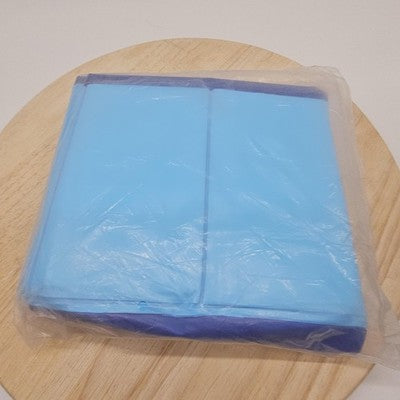 Blue PVC Foldable Pet Pool Size S Small Dog Cat Bathing Wading Tub Portable