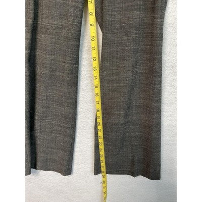 Express Design Studio Pants Womens 2R Gray Bootcut Dress Trousers Work Office