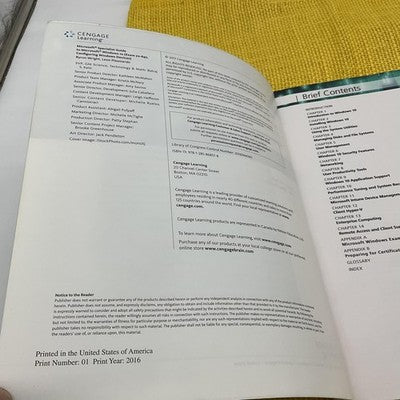 Microsoft Windows 10 Specialist Guide Exam 70-697 Wright Plesniarski Paperback