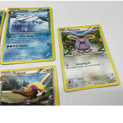 Pokemon Trading Card Lot Kids Unisex OS Multi Dark Golduck Pidgeot Meowth TCG