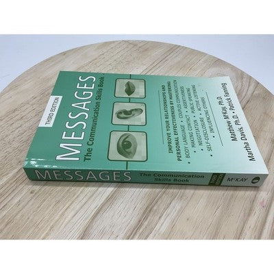 Messages The Communication Skills Book 3rd Edition Self-Help Paperback McKay