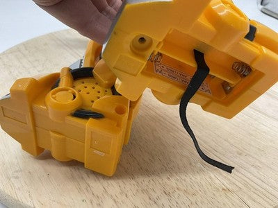 TRANSFORMERS Power Bots BUMBLEBEE Lights Sounds WORK 10" Action Figure 2009