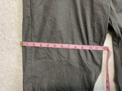 Calvin Klein Pants Mens 38x28 Gray Chino Elastic Waist Tapered Casual Fit