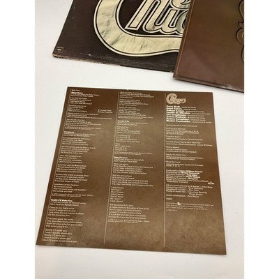 Chicago X 1976 Vinyl LP, Columbia, VG Condition, Includes Lyric Sheet