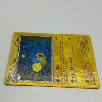 Pokemon Lanturn Trading Card Yellow Reverse Holo 67/160 Primal Clash