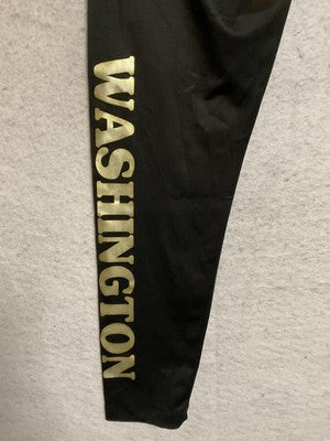 Washington Capitals Pants Womens Medium Black NHL Hockey G-III 4Her Leggings