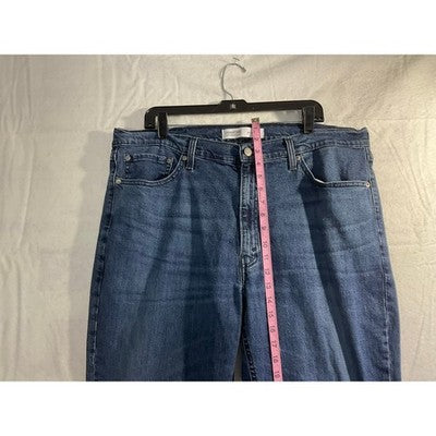 Signature by Levi Strauss & Co S67 Athletic Jeans Mens 40x28 Blue Stretch Denim