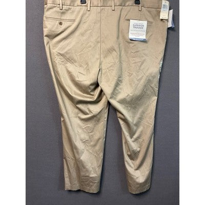 Dockers Superior Trouser W50 L30 Khaki Pants Big & Tall Classic Fit NWT